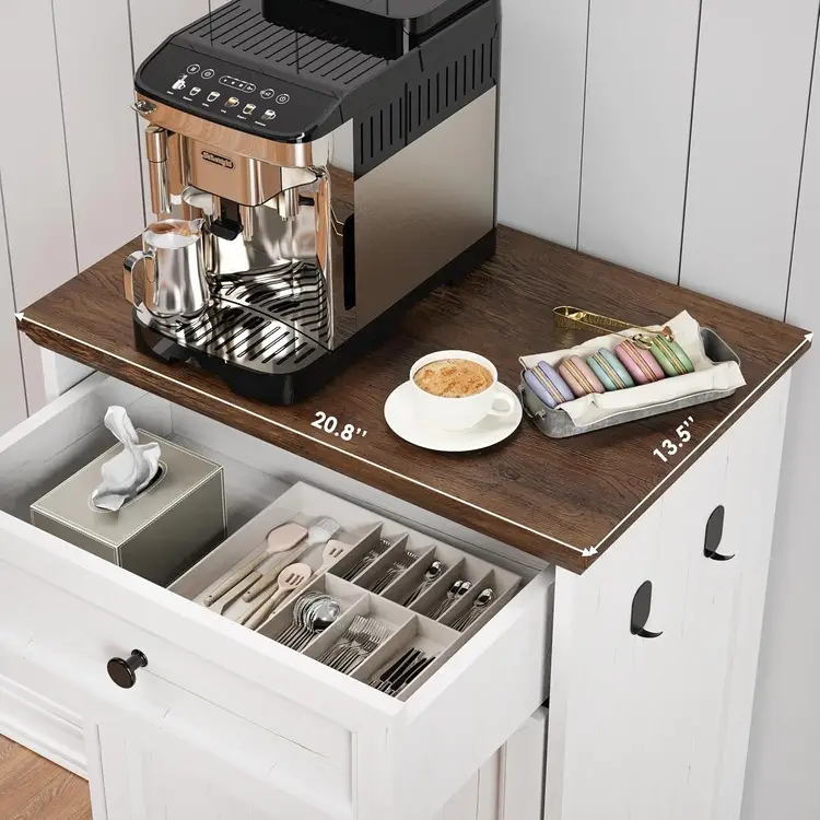 newownds tilt out trash can cabinet with drawer 750x750